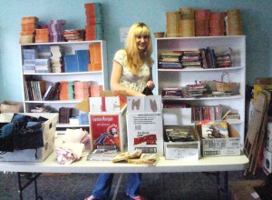 Ashley packs for toys for tots Ashley packs for toys for tots