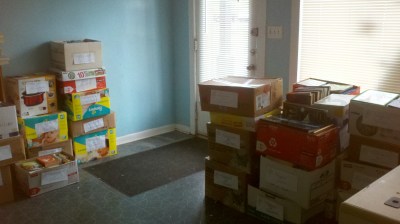 Over 2,000 books were donated to Treasures for Teachers!