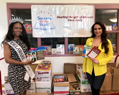 Wilbur Elementary receives almost 1,200 children's books from Success Won't Wait