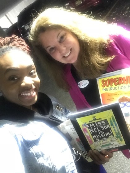 Danya Tiara Woods, M.Ed. Owner and Lead Tutor of So...You Need A Tutor? with Success Won't Wait co-founder Susan Conforte McNeill.