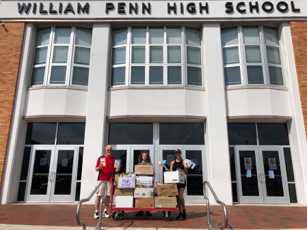 A book donation and ice cream? Sweet deal at Success Won't Wait